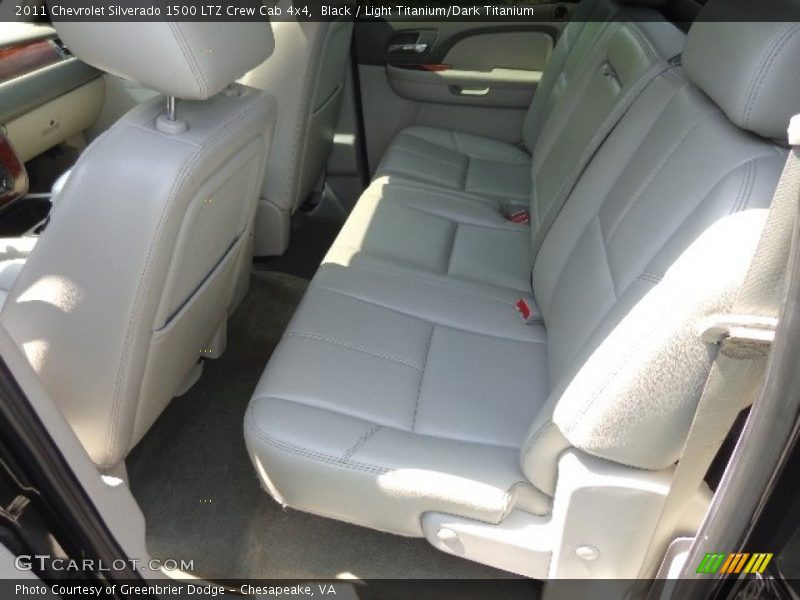 Black / Light Titanium/Dark Titanium 2011 Chevrolet Silverado 1500 LTZ Crew Cab 4x4