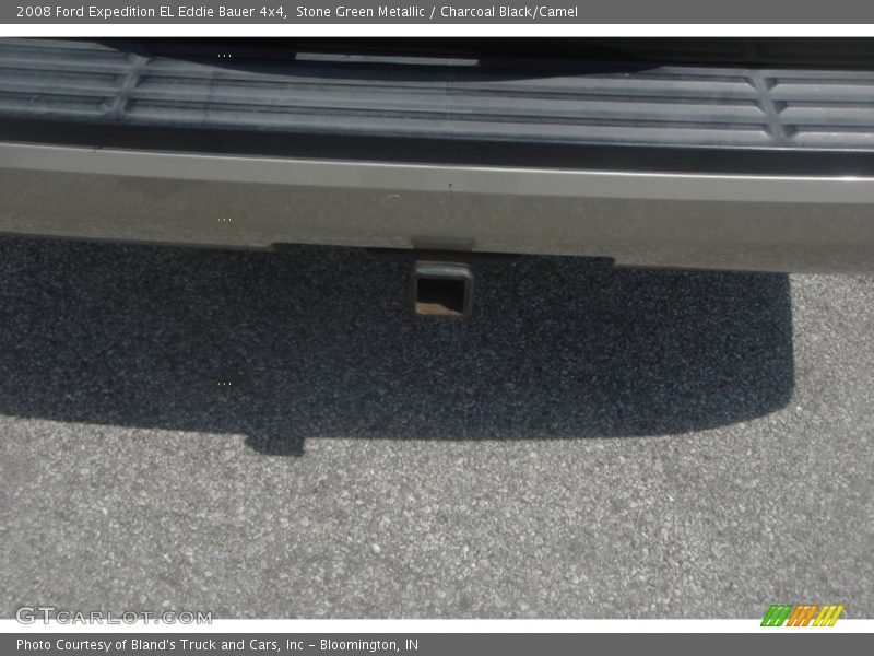 Stone Green Metallic / Charcoal Black/Camel 2008 Ford Expedition EL Eddie Bauer 4x4