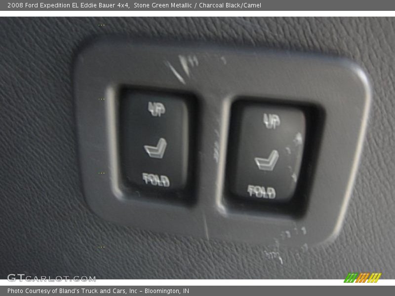 Stone Green Metallic / Charcoal Black/Camel 2008 Ford Expedition EL Eddie Bauer 4x4