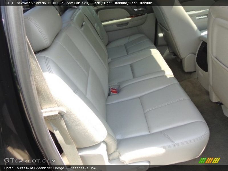 Black / Light Titanium/Dark Titanium 2011 Chevrolet Silverado 1500 LTZ Crew Cab 4x4