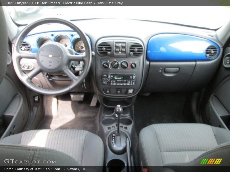 Electric Blue Pearl / Dark Slate Gray 2005 Chrysler PT Cruiser Limited