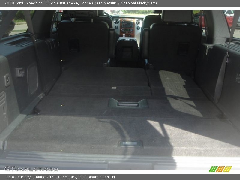 Stone Green Metallic / Charcoal Black/Camel 2008 Ford Expedition EL Eddie Bauer 4x4