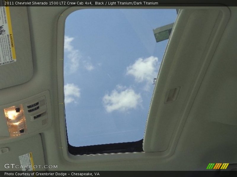 Black / Light Titanium/Dark Titanium 2011 Chevrolet Silverado 1500 LTZ Crew Cab 4x4