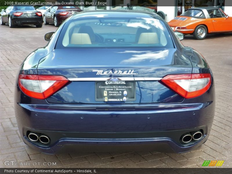 Blu Oceano (Dark Blue) / Beige 2008 Maserati GranTurismo