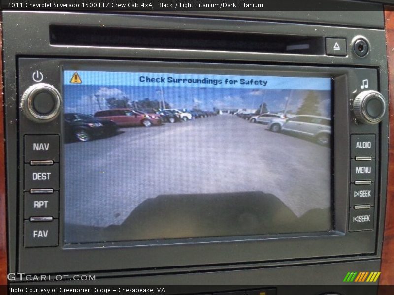 Black / Light Titanium/Dark Titanium 2011 Chevrolet Silverado 1500 LTZ Crew Cab 4x4