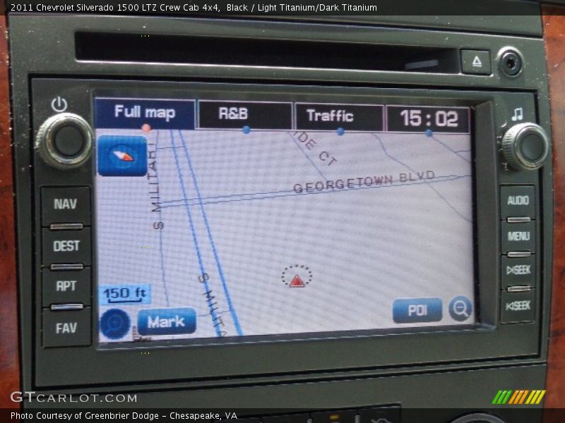 Black / Light Titanium/Dark Titanium 2011 Chevrolet Silverado 1500 LTZ Crew Cab 4x4