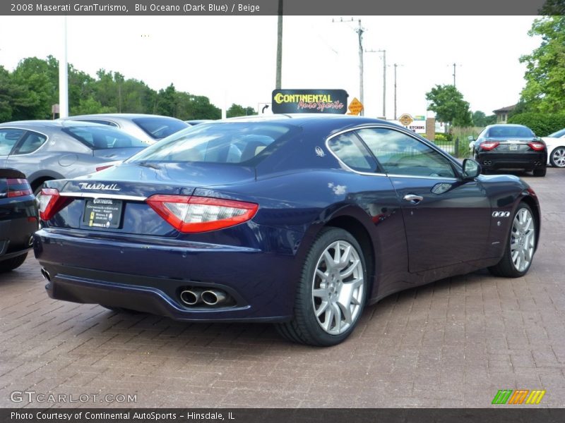 Blu Oceano (Dark Blue) / Beige 2008 Maserati GranTurismo