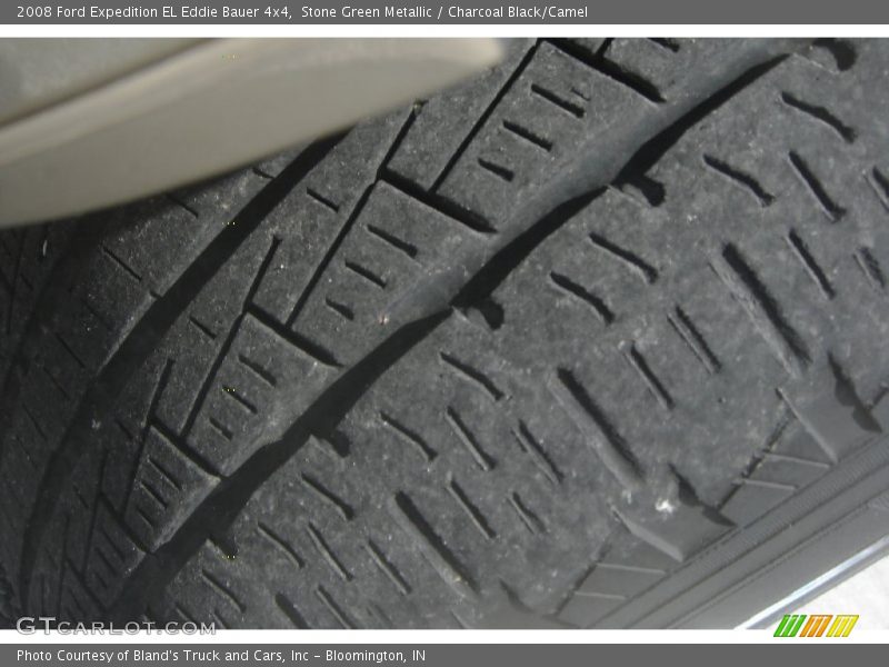 Stone Green Metallic / Charcoal Black/Camel 2008 Ford Expedition EL Eddie Bauer 4x4