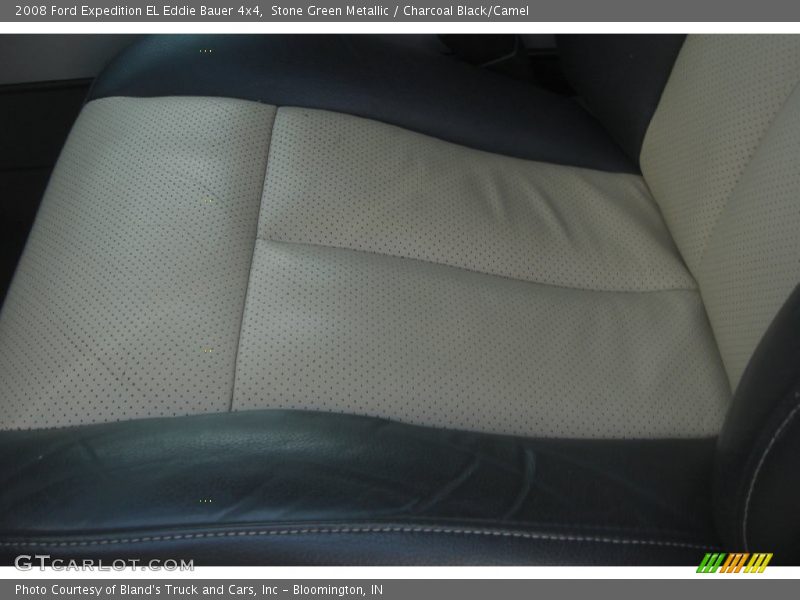 Stone Green Metallic / Charcoal Black/Camel 2008 Ford Expedition EL Eddie Bauer 4x4