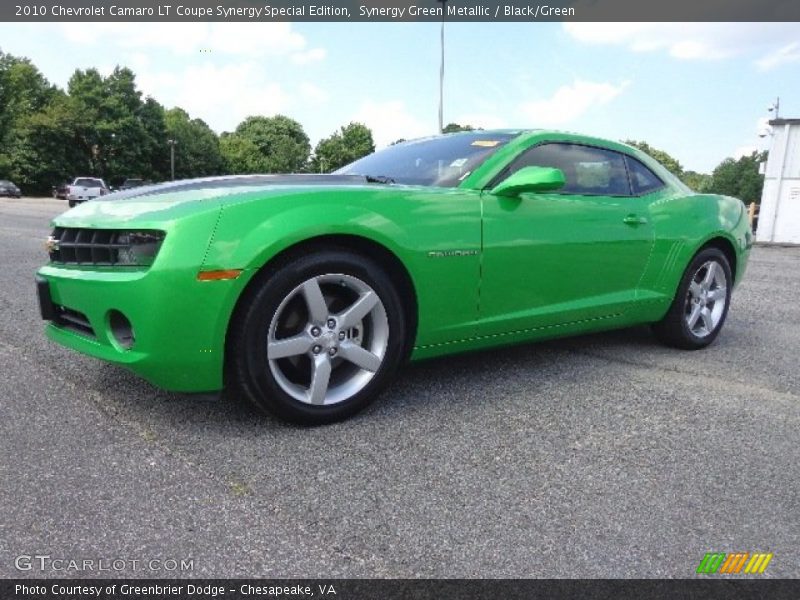  2010 Camaro LT Coupe Synergy Special Edition Synergy Green Metallic
