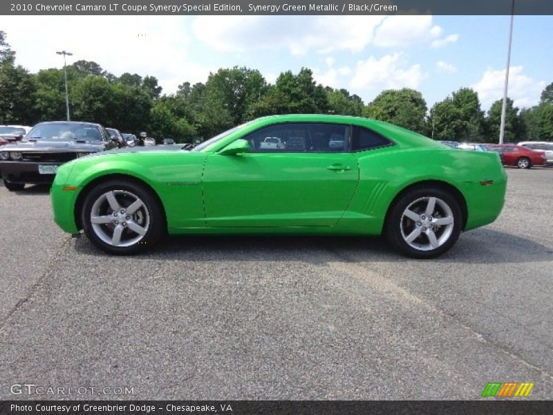  2010 Camaro LT Coupe Synergy Special Edition Synergy Green Metallic
