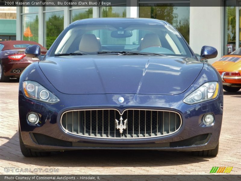 Blu Oceano (Dark Blue) / Beige 2008 Maserati GranTurismo