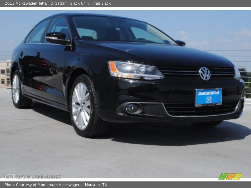 Black Uni / Titan Black 2013 Volkswagen Jetta TDI Sedan