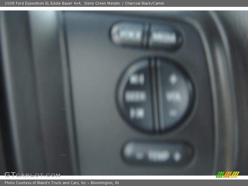 Stone Green Metallic / Charcoal Black/Camel 2008 Ford Expedition EL Eddie Bauer 4x4