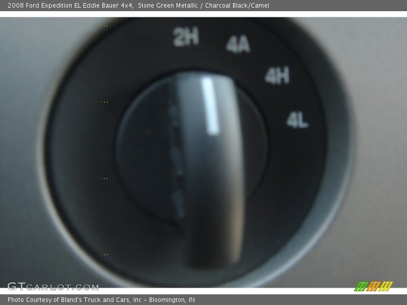 Stone Green Metallic / Charcoal Black/Camel 2008 Ford Expedition EL Eddie Bauer 4x4