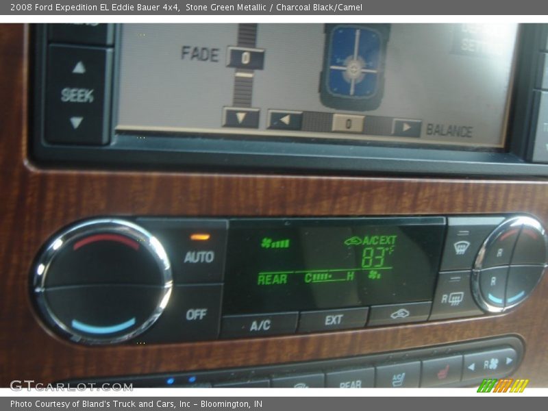Stone Green Metallic / Charcoal Black/Camel 2008 Ford Expedition EL Eddie Bauer 4x4