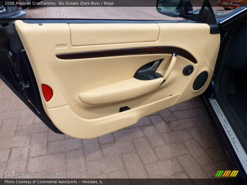 Blu Oceano (Dark Blue) / Beige 2008 Maserati GranTurismo