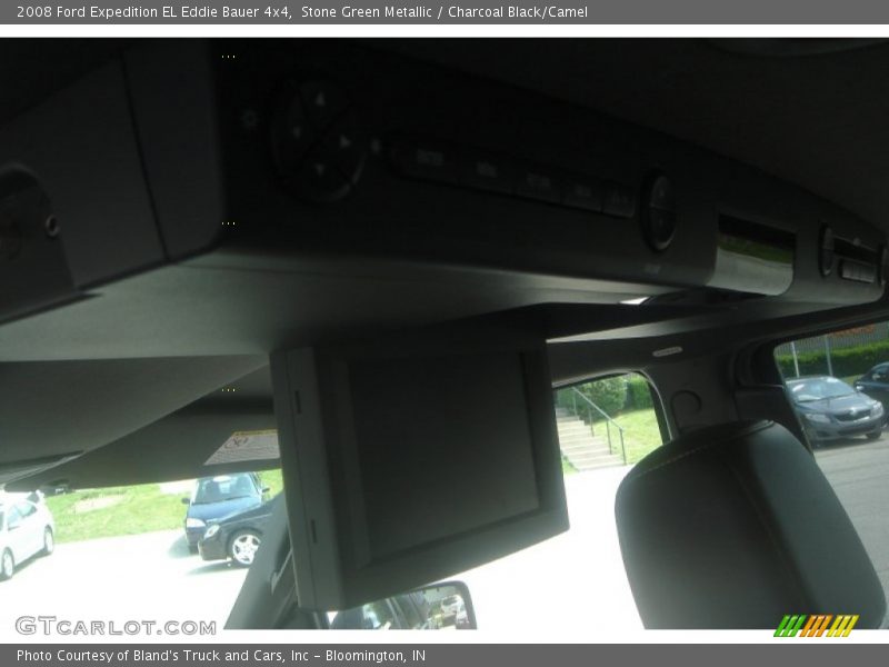 Stone Green Metallic / Charcoal Black/Camel 2008 Ford Expedition EL Eddie Bauer 4x4