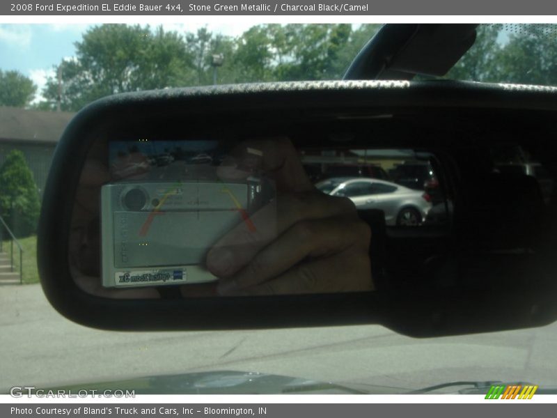 Stone Green Metallic / Charcoal Black/Camel 2008 Ford Expedition EL Eddie Bauer 4x4