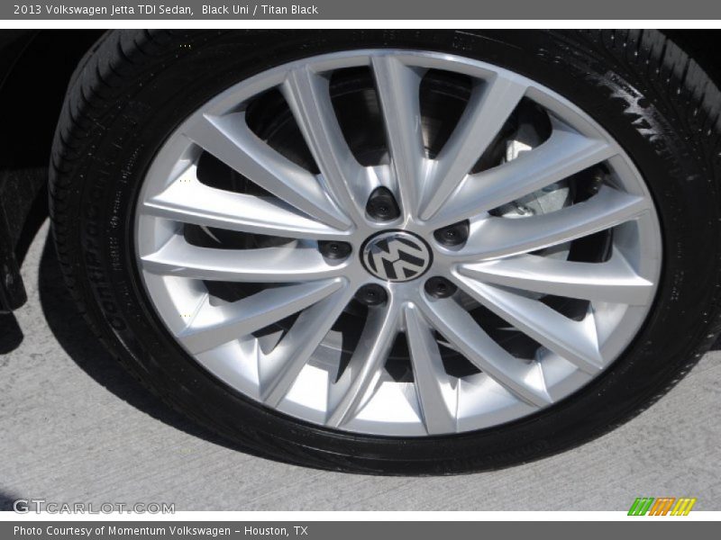 Black Uni / Titan Black 2013 Volkswagen Jetta TDI Sedan