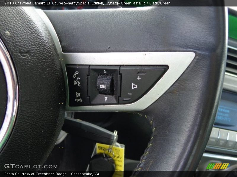 Synergy Green Metallic / Black/Green 2010 Chevrolet Camaro LT Coupe Synergy Special Edition