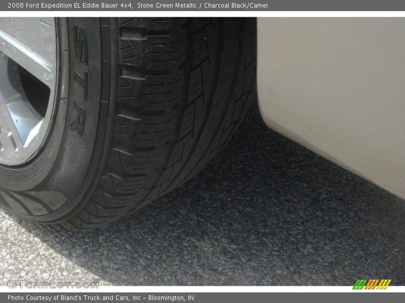 Stone Green Metallic / Charcoal Black/Camel 2008 Ford Expedition EL Eddie Bauer 4x4