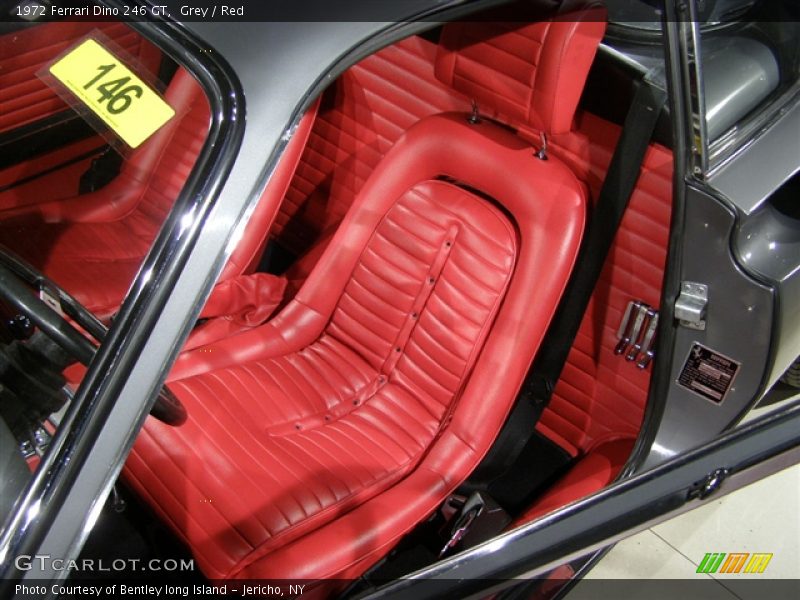  1972 Dino 246 GT Red Interior