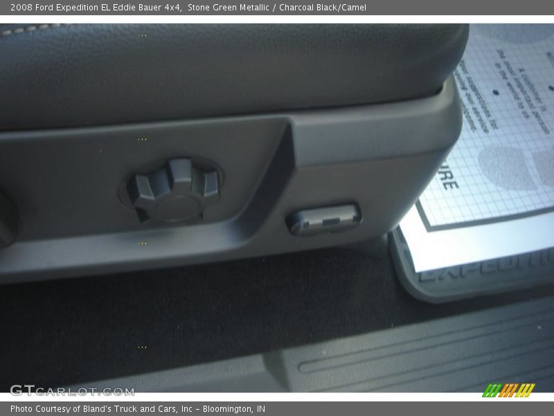 Stone Green Metallic / Charcoal Black/Camel 2008 Ford Expedition EL Eddie Bauer 4x4