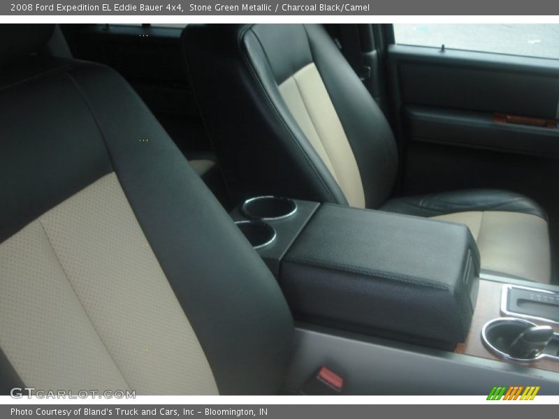 Stone Green Metallic / Charcoal Black/Camel 2008 Ford Expedition EL Eddie Bauer 4x4