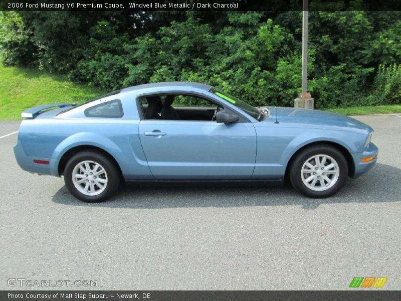 Windveil Blue Metallic / Dark Charcoal 2006 Ford Mustang V6 Premium Coupe