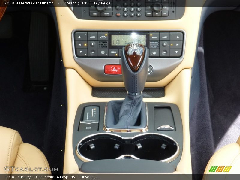 Blu Oceano (Dark Blue) / Beige 2008 Maserati GranTurismo