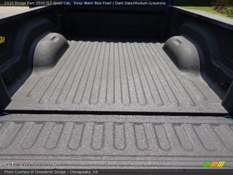 Deep Water Blue Pearl / Dark Slate/Medium Graystone 2010 Dodge Ram 1500 SLT Quad Cab