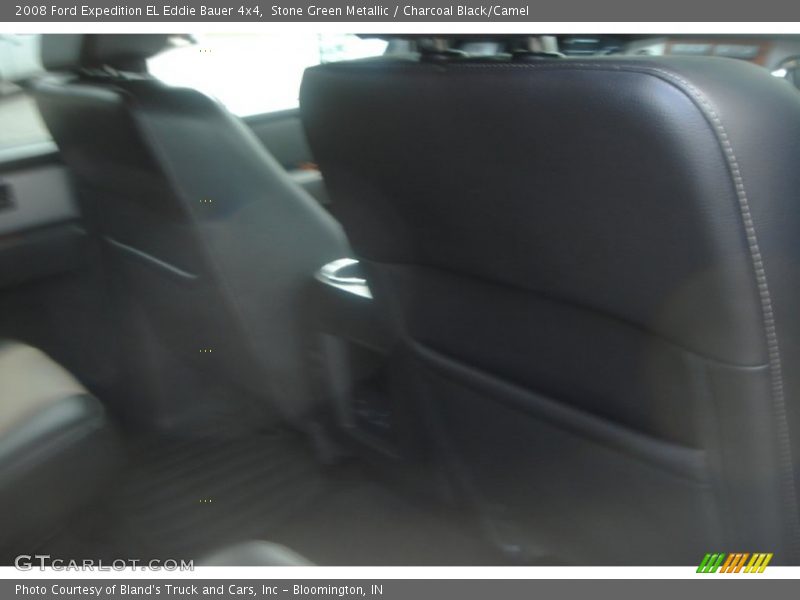 Stone Green Metallic / Charcoal Black/Camel 2008 Ford Expedition EL Eddie Bauer 4x4