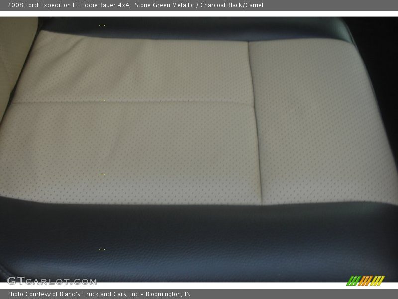 Stone Green Metallic / Charcoal Black/Camel 2008 Ford Expedition EL Eddie Bauer 4x4