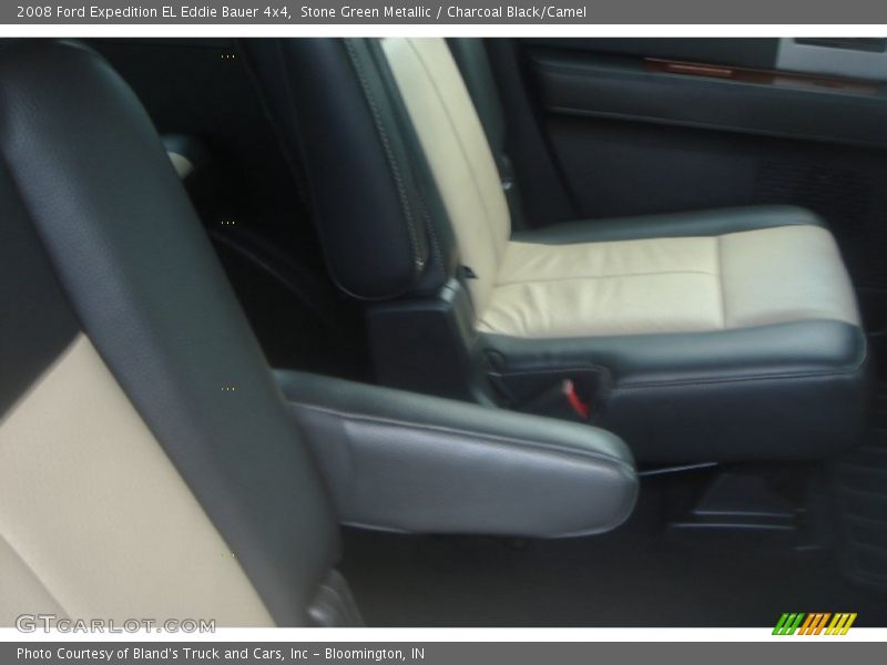 Stone Green Metallic / Charcoal Black/Camel 2008 Ford Expedition EL Eddie Bauer 4x4