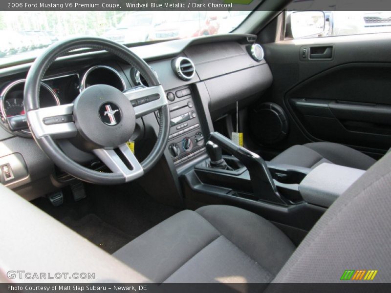 Windveil Blue Metallic / Dark Charcoal 2006 Ford Mustang V6 Premium Coupe