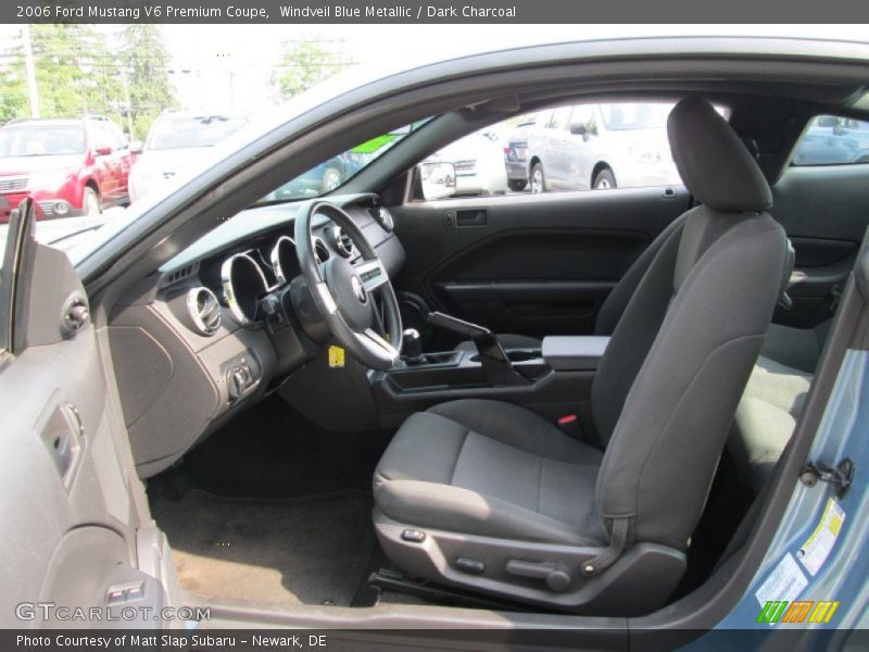 Windveil Blue Metallic / Dark Charcoal 2006 Ford Mustang V6 Premium Coupe