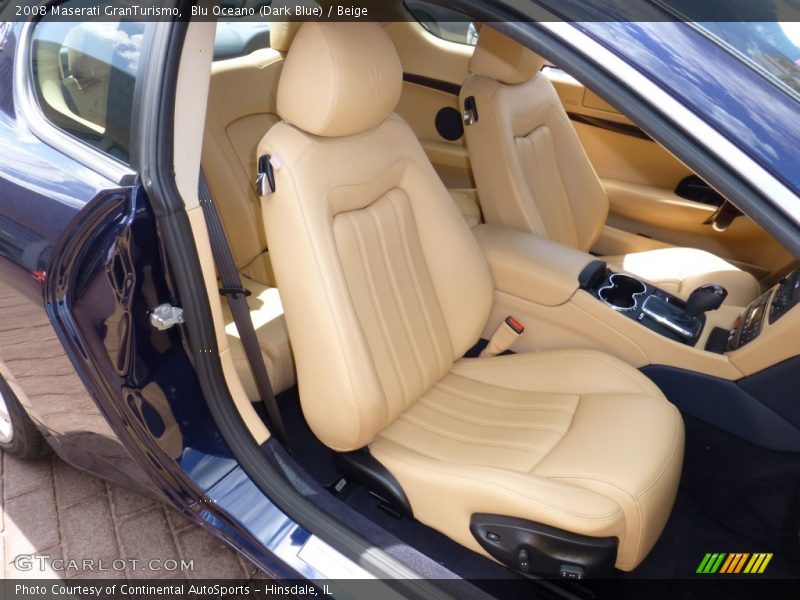 Blu Oceano (Dark Blue) / Beige 2008 Maserati GranTurismo