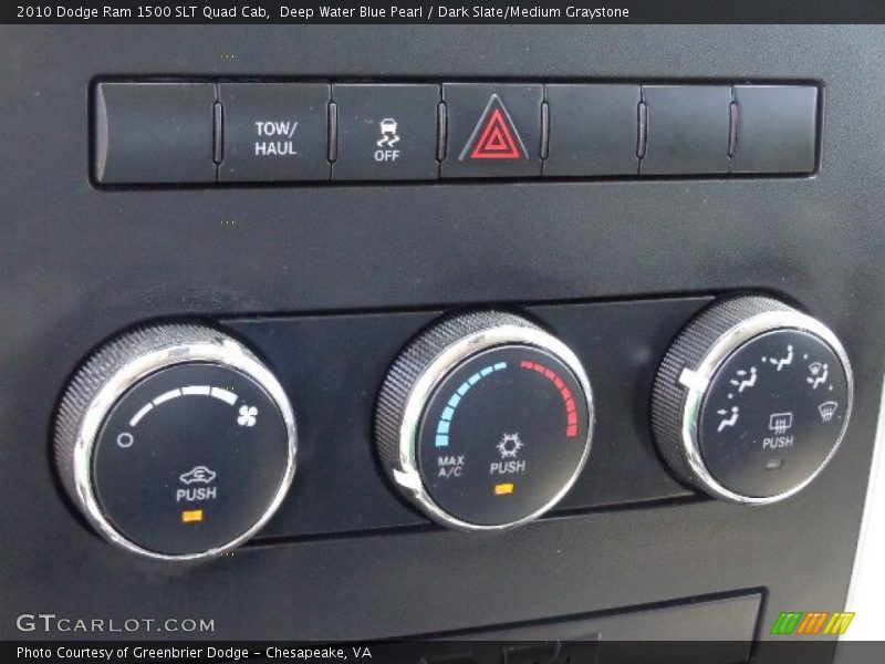 Deep Water Blue Pearl / Dark Slate/Medium Graystone 2010 Dodge Ram 1500 SLT Quad Cab