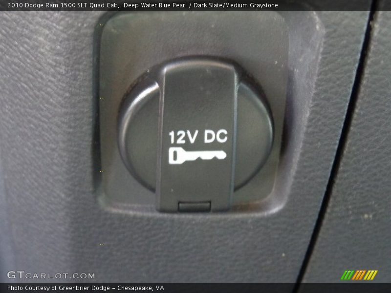 Deep Water Blue Pearl / Dark Slate/Medium Graystone 2010 Dodge Ram 1500 SLT Quad Cab