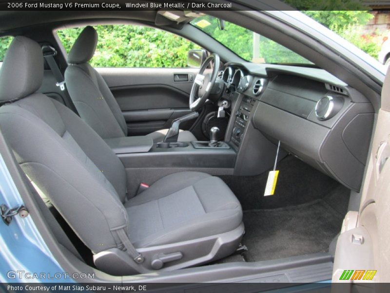 Windveil Blue Metallic / Dark Charcoal 2006 Ford Mustang V6 Premium Coupe