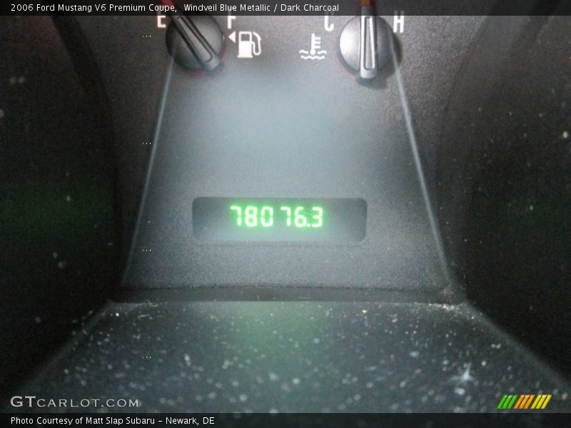 Windveil Blue Metallic / Dark Charcoal 2006 Ford Mustang V6 Premium Coupe