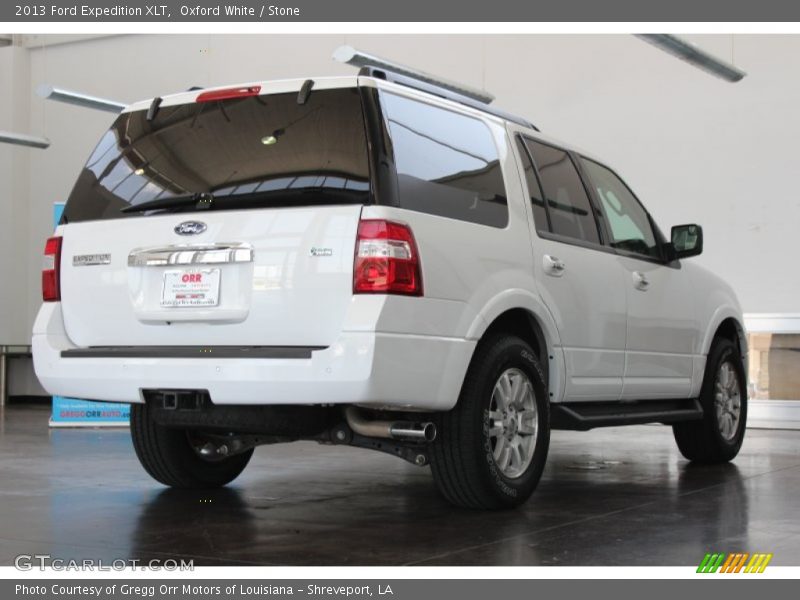 Oxford White / Stone 2013 Ford Expedition XLT
