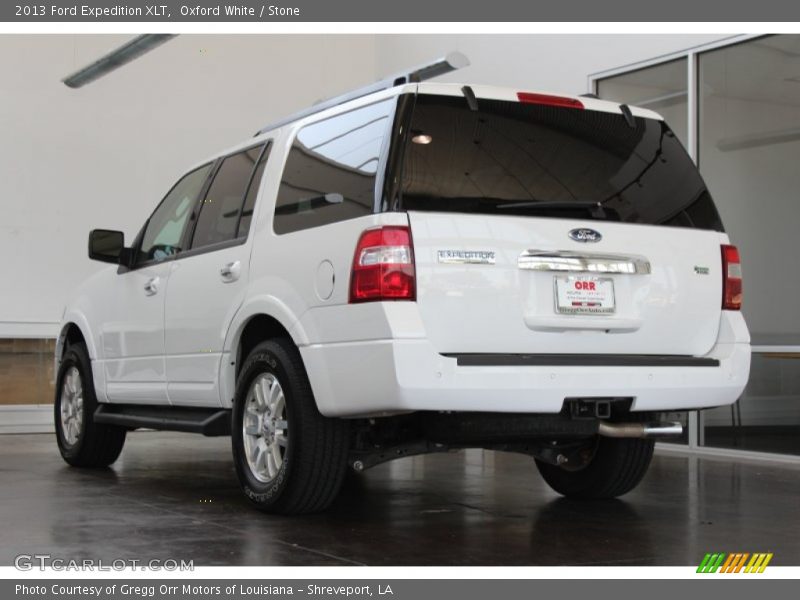 Oxford White / Stone 2013 Ford Expedition XLT