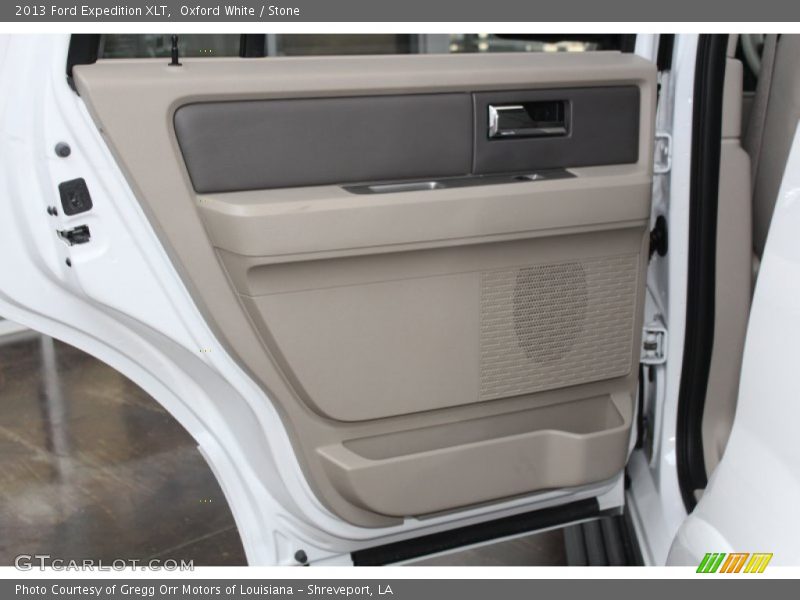 Oxford White / Stone 2013 Ford Expedition XLT