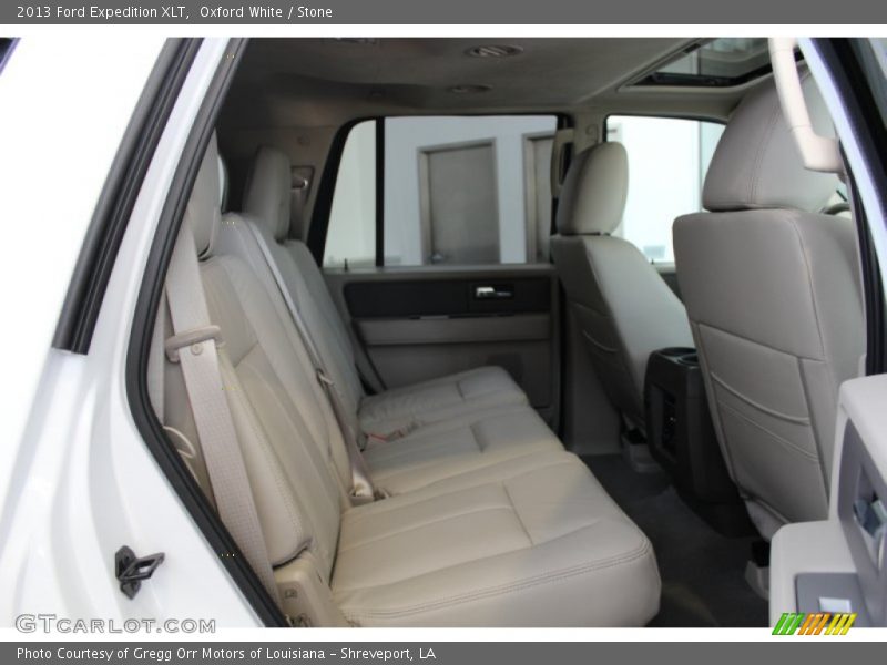 Oxford White / Stone 2013 Ford Expedition XLT
