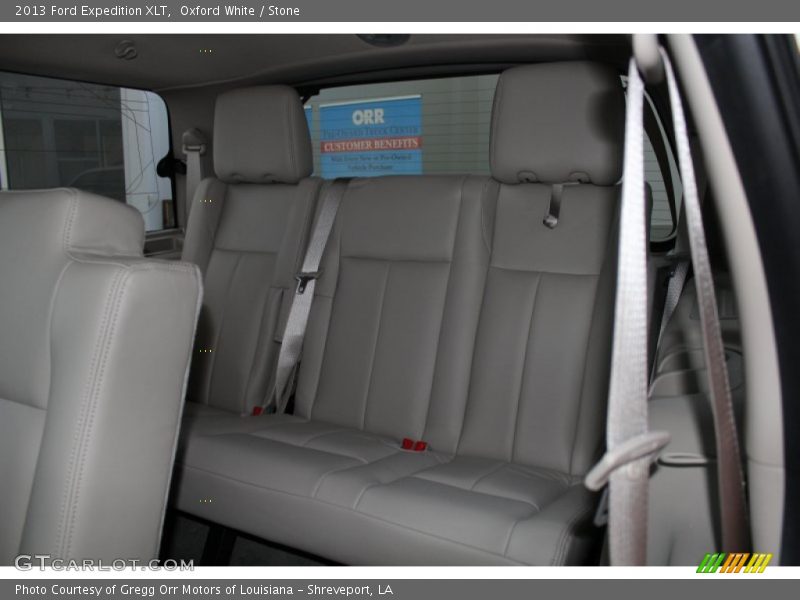 Oxford White / Stone 2013 Ford Expedition XLT