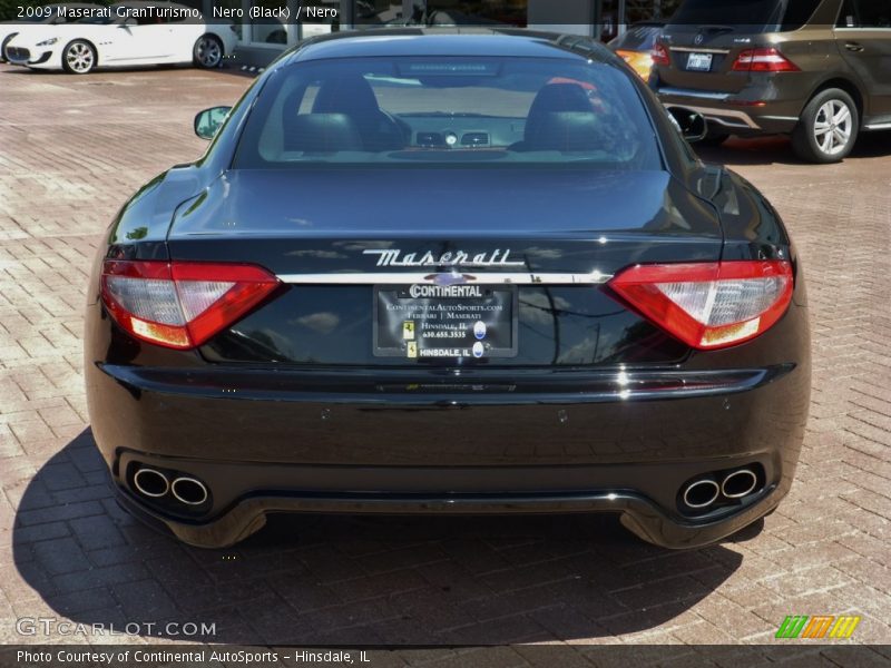 Nero (Black) / Nero 2009 Maserati GranTurismo