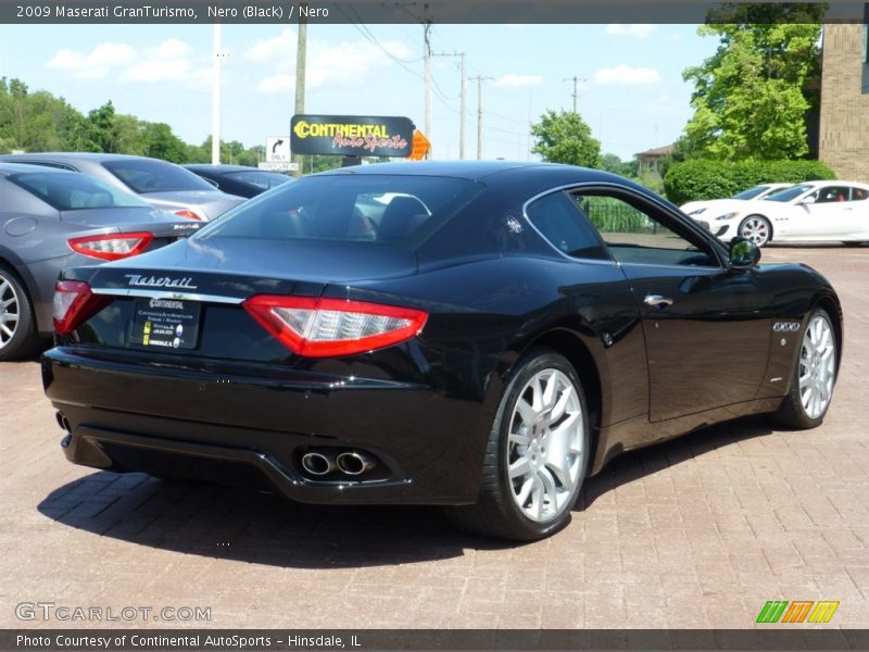 Nero (Black) / Nero 2009 Maserati GranTurismo