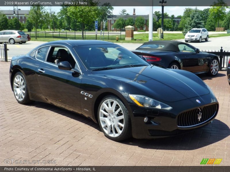 Nero (Black) / Nero 2009 Maserati GranTurismo